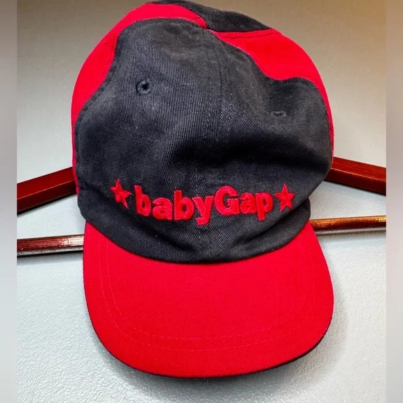 NWT Vintage Baby Gap Colorblock Baseball Cap Hat Spring 2002 | Size Toddler 3-4Y