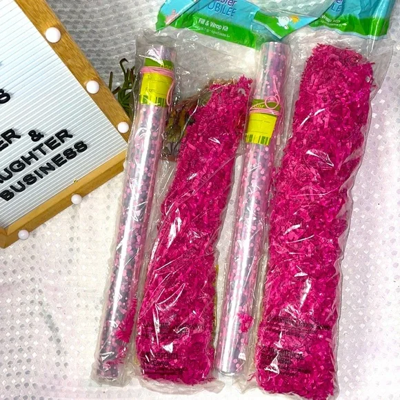 🐰 EASTER OR BABY SHOWER FILL&WRAP KIT 2PACK (PINK).
