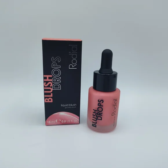 Rodial Blush Drops Liquid Blush Frosted Pink 15ml Dewy Glow Makeup Gift Holiday