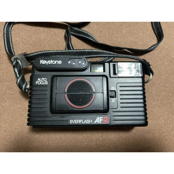 35mm Keystone Everflash AF2 W/Auto Focus/TESTED&WORKING