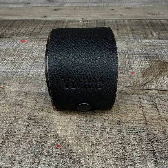 Vintage Vivatar Lens Case Black Snap Close Made in Japan