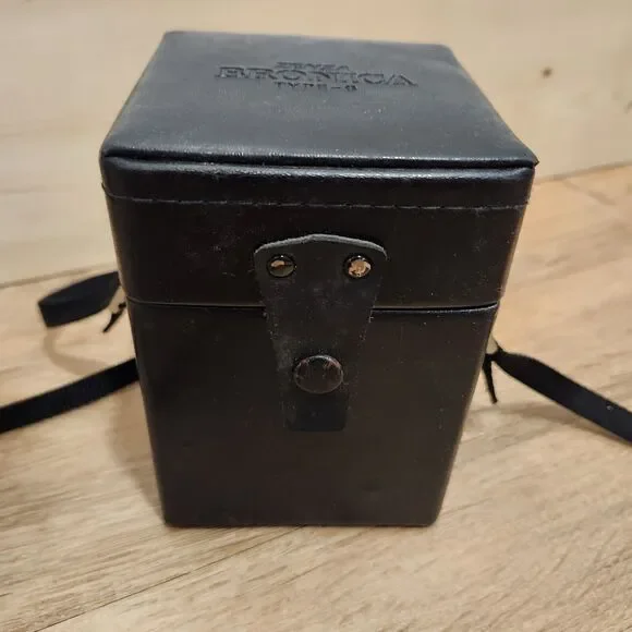 Zenza Bronica Medium Format Camera Lens Cases Type 6 W/Strap, Empty Case Only