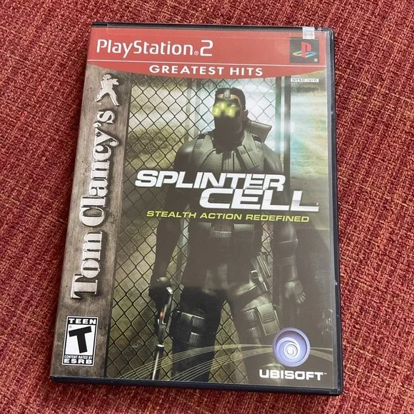 PlayStation‎ 2 PS2 Tom Clancy's Splinter Cell Greatest Hits Video Game Complete