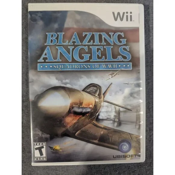 Blazing Angels Squadrons of WWII (Nintendo Wii, 2007) Complete CIB Tested WWII