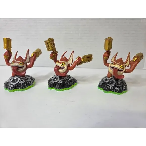 Skylanders Spyro's Adventure‎ Trigger Happy Series 1 Tech Figure Lot of 3
