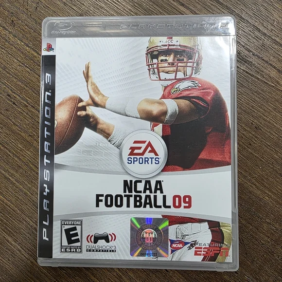 NCAA Football 09 (PlayStation 3 PS3) - Complete CIB w/ Manual & Case