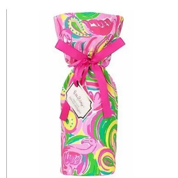 Lilly Pulitzer All Nighter Wine Tote Bag new with tags!