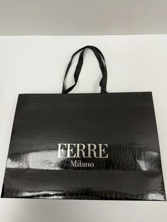 Giantranco FERRÉ Empty Gift Shopping Bag 16.5