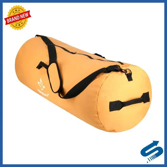 Heavy Duty Canvas Duffel Bag Tactical Military Style Foldable Travel Storage