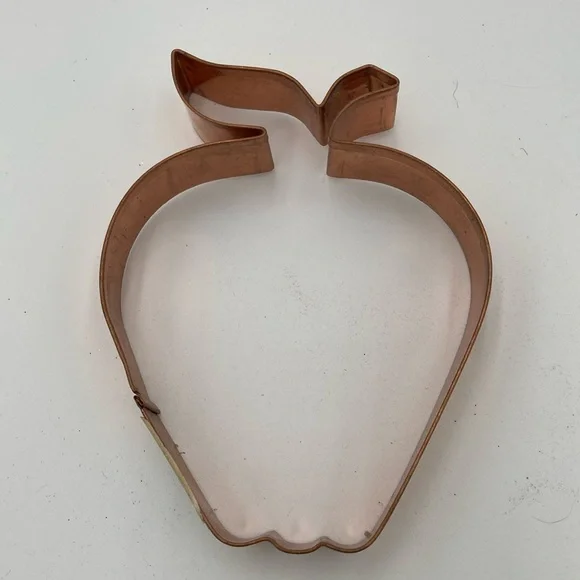 Copper Apple Cookie Cutter