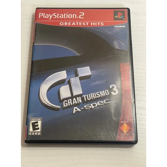 PlayStation 2 Gran Turismo‎ 3 A Spec Greatest Hits Game Disc Tested