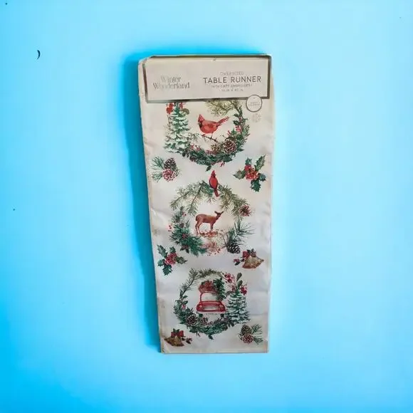 Christmas Winter Wonderland Table‎ Runner 16