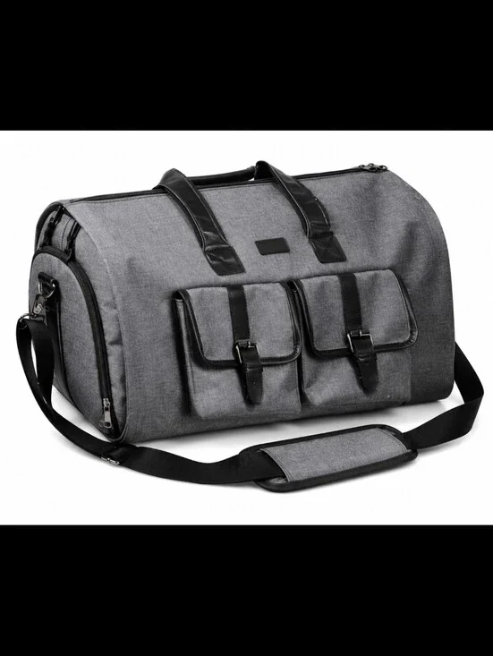 NEW w/Tags Ovente 2-in-1 Convertible Garment Duffel Bag Travel Carry-On Luggage
