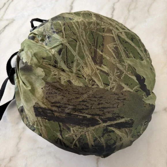 Ameristep Pop Up Ground Blind Camo Portable‎ Hunting Turkey Deer Layout
