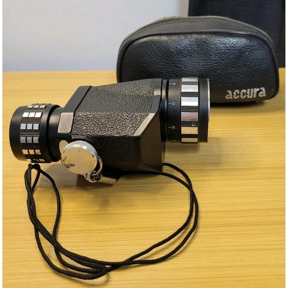 Accura Photo‎ Monocular 7x40 With Original Leather Carry Case Vintage Optics