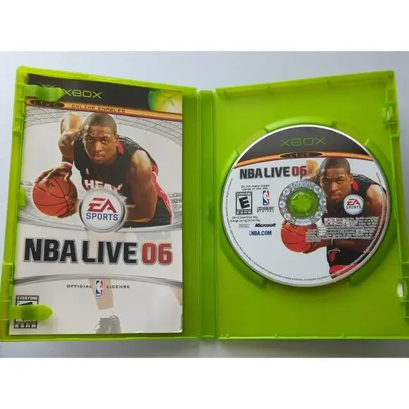 NBA Live 2005 (Microsoft Xbox, 2004) Complete w/ Manual - Tested Working‎