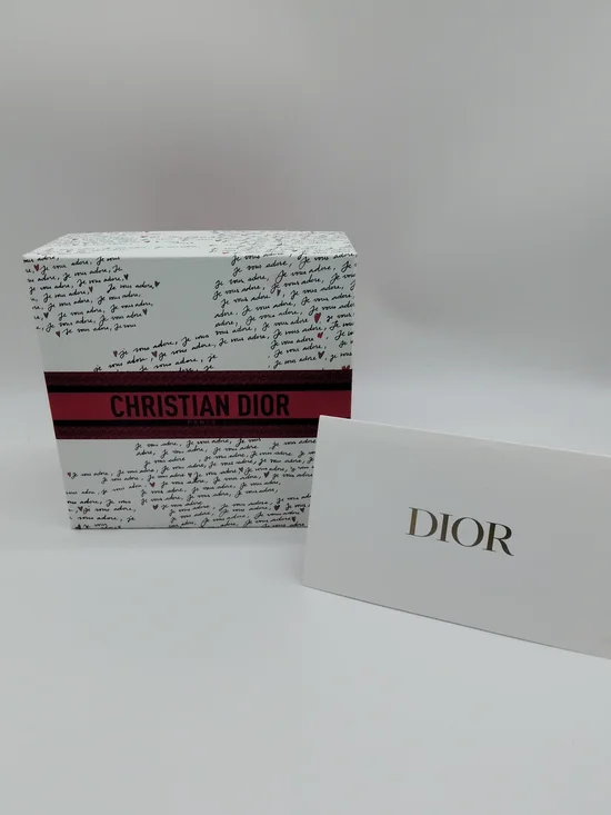 DIOR Je Vous Adore Valentine Gift Box Pink Packaging Card Set Limited Edition