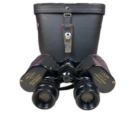 Vintage Sans & Streiffe Mariner Model 804 7x50 Binoculars Classic Marine Optics