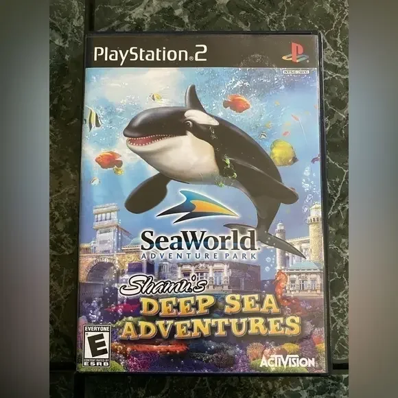 Sea world‎ Shamu’s Deep Sea Adventure Playstation 2
