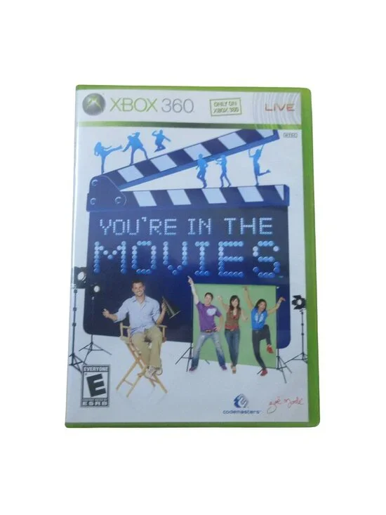 You're In The Movies - Microsoft Xbox 360 With Manual