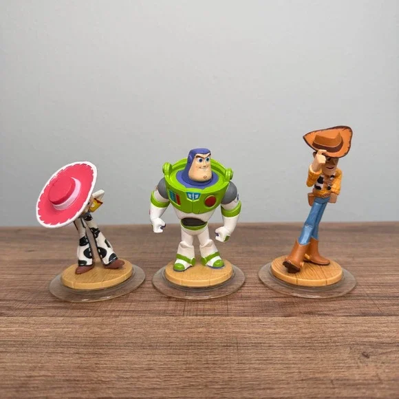 Disney Infinity Toy Story Pixar Figures Lot (3pc) Collectible Video Games