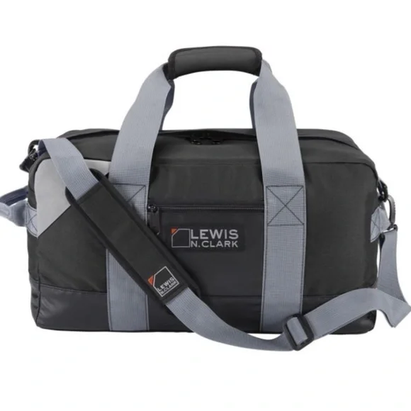 NWT WATER RESISTANT Lewis N Clark Heavy Duty Duffel Bag MEDIUM