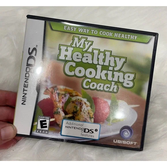 My Healthy Cooking Coach Nintendo DS CIB Complete in Box Manual Resolutions Chef