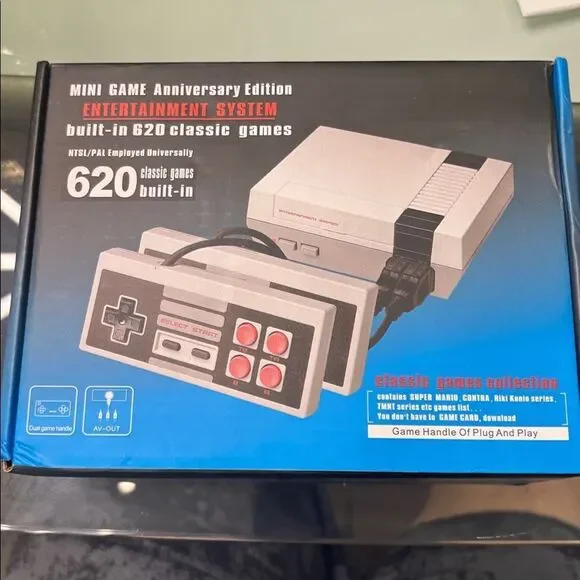 Mini Game Anniversary Edition Console with Controllers
