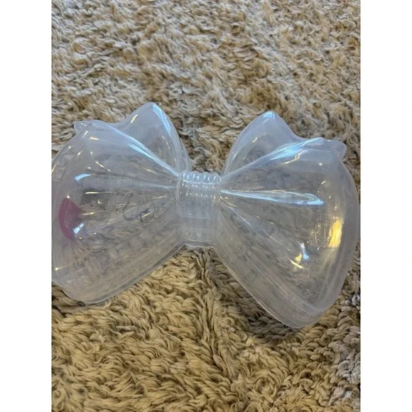 Way to Celebrate Bow‎ Container Unisex OS Clear New Plastic Gift Box 27848