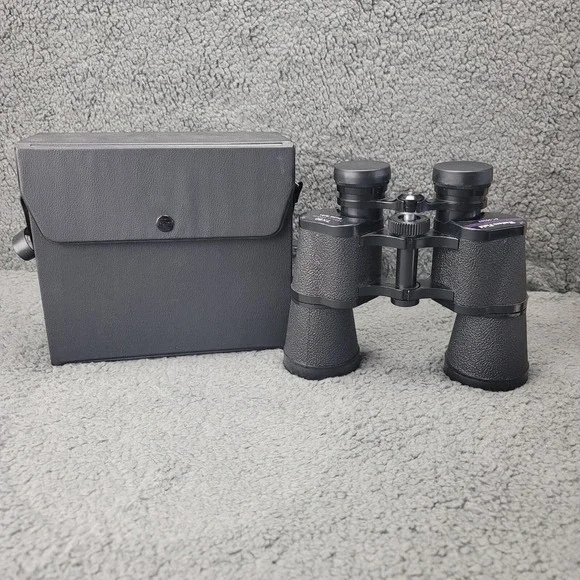 Vintage Western Field Binoculars Blk 7x50 357 Feet at 1000 Yards Art‎ No 35082