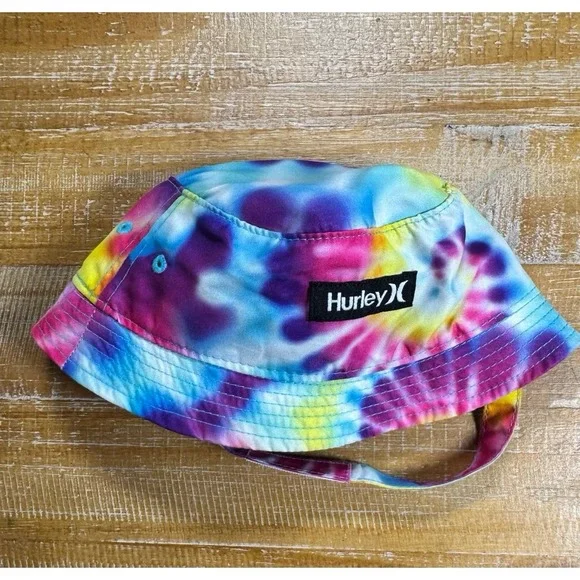 Hurley Tie-dyed Infants Bucket Hat UPF 50 B2
