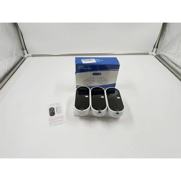 Carbon Monoxide Detectors and Natural Gas Detector, 4-in-1 Carbon Monoxide...