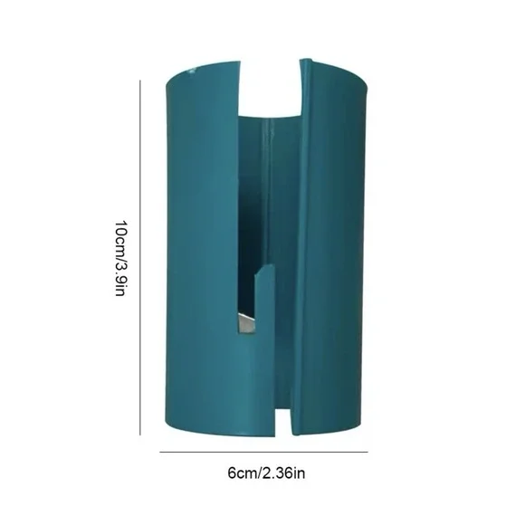 Gift Wrap Cutter Tool Easy Roll Wraping Paper Dispenser‎ Slice Holder Green
