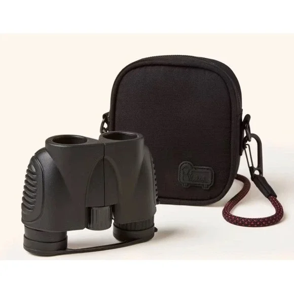 Binoculars with Case Black - Woolrich 8x Magnification, Carrying Case, Strap