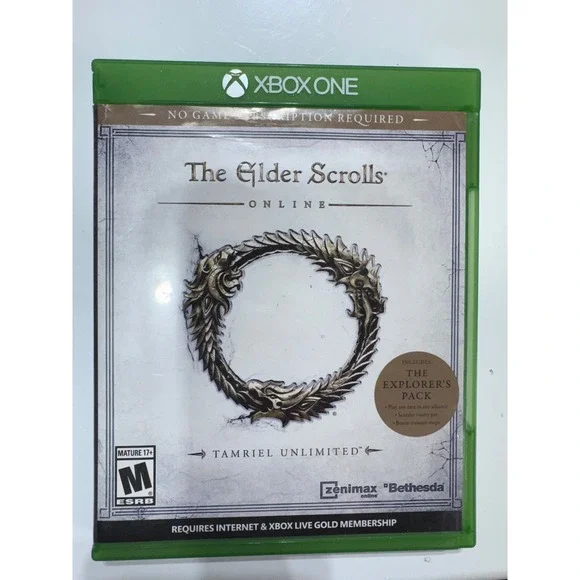 Bethesda The Elder Scrolls Online Tamriel Unlimited Xbox One‎ Game MMORPG Tested