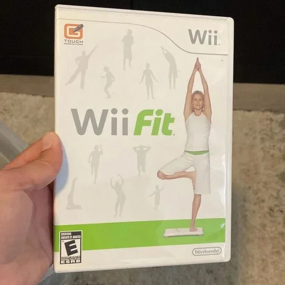 Wii Fit Nintendo Wii Game Complete w/ Case & Disc Tested Working