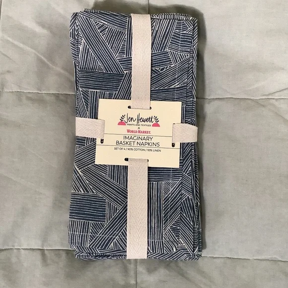 Jen Hewett World Market cotton linen napkins