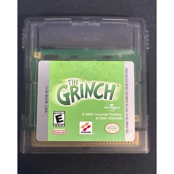 The Grinch GAME BOY Color Cartridge