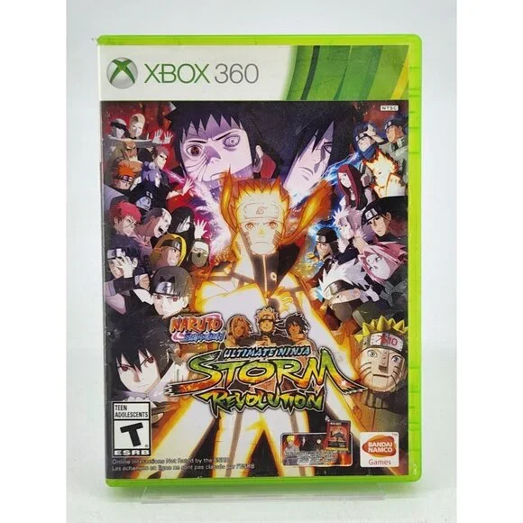 Naruto Shippuden:‎ Ultimate Ninja Storm Revolution - Xbox 360 TESTED & WORKING