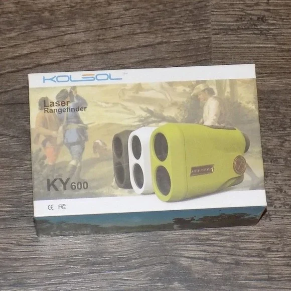 Kolsol Laser Rangefinder KY600 Green Excellent 600 Yard Golf Hunting Waterproof‎