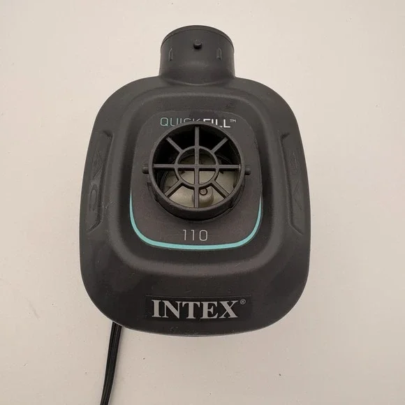 Intex Quick-Fill Electric Air Pump Inflator Deflator AP639 Black Camping Gear