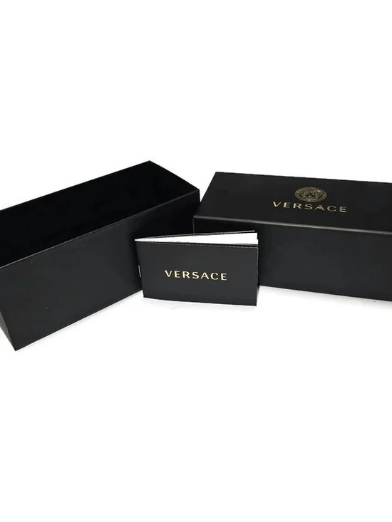 Versace Black Card Holder Box Set - Men's Accessories