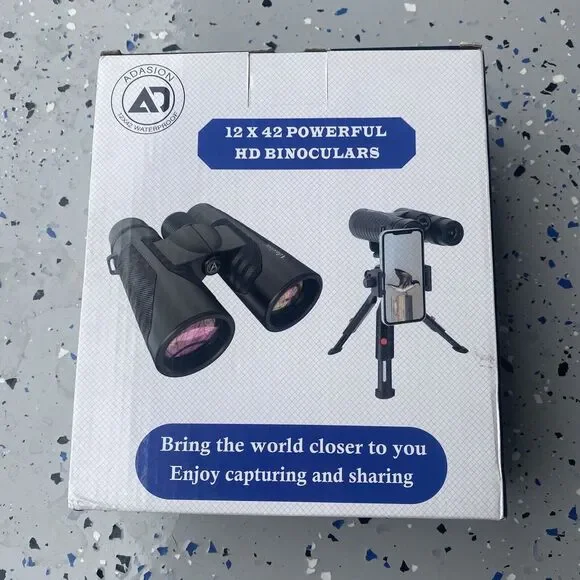 Adasion‎ 12x56 HD Photography Monocular. IPX7 Waterproof. New/Open box.