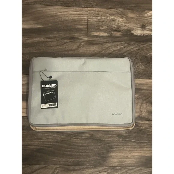 15.6 Inch‎ Water-Resistant Laptop Sleeve Notebook Carrying Case Bag Gray T1