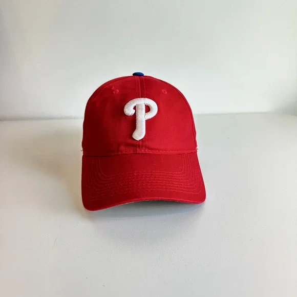 Philadelphia Phillies Youth Hat Red MLB Baseball Cap OC Sports Adjustable Strap