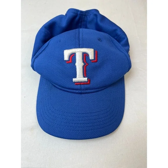 Texas Rangers MLB Youth Baseball Cap‎ Blue Adjustable Hat