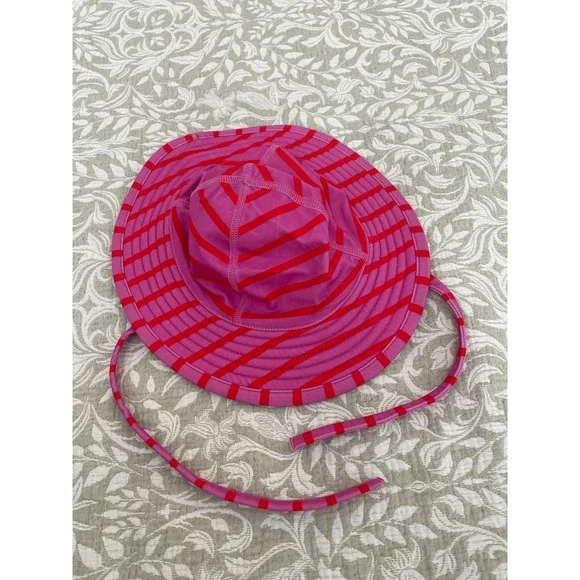 Hanna Andersson Sun Hat Kids Unisex XS Protection Beach Swim Outdoors Pink