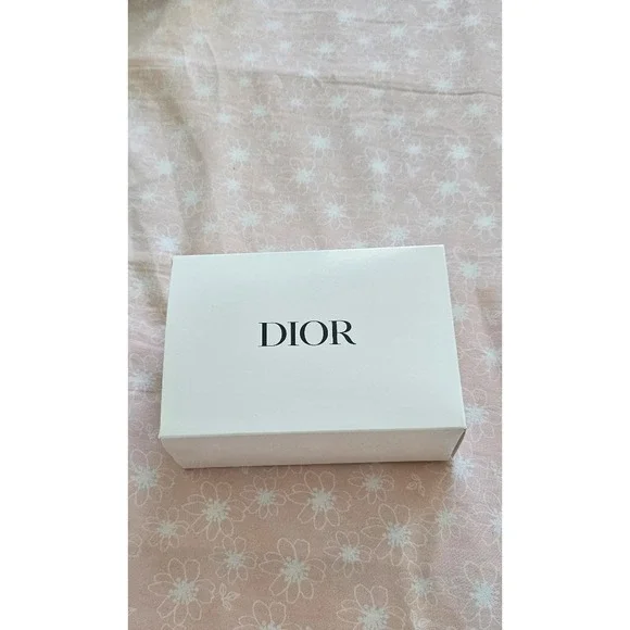 Dior Sauvage Men's Face Hand Towel Navy Blue Logo Cotton Authentic