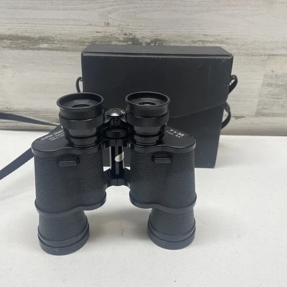 SUPER ZENITH 7x35 Light‎ Weight Field Binoculars 6.5 w/Case