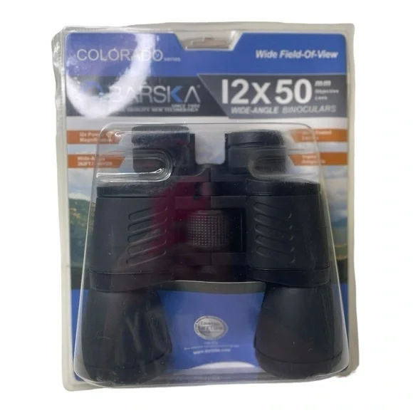 NWT Barska 12x50 mm Colorado Series Wide Angle Binoculars